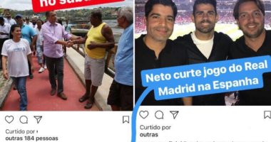 Artigo: Trindade acusa Neto de ver jogo do Real Madrid com “dinheiro público”