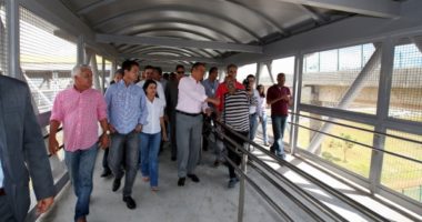 Artigo: Rui inaugura oficialmente passarela da Estação Imbuí de Metrô