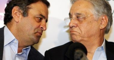 Artigo: FHC diz que reagiria com “tristeza” à possível prisão de Aécio