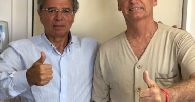 Artigo: Bolsonaro recebeu visita de Paulo Guedes