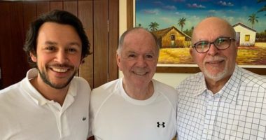 Artigo: Negromonte Jr. e Mário Negromonte visitam Leão