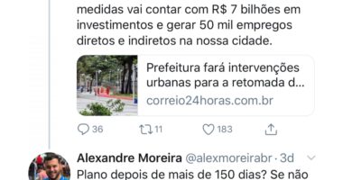 Artigo: “Se não fosse Bolsonaro, o povo de Salvador já estaria comendo cachorro morto”
