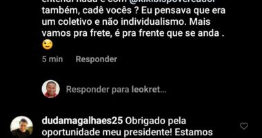 Artigo: LeoKret cobra atenção de Duda Sanches nas redes sociais
