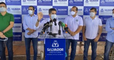 Artigo: ACM Neto anuncia autorização para reabertura de praças de alimentação de shoppings