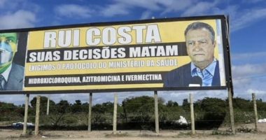 Artigo: Youtuber comemora outdoors contra Rui no interior: “Nossa Bahia tem jeito”