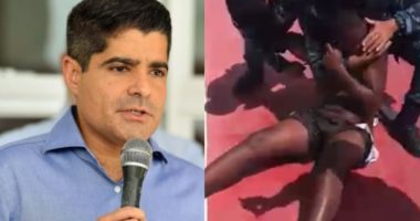 Artigo: Banhista é detido e imobilizado por guardas municipais por usar a praia em Salvador