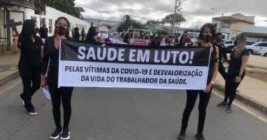 Artigo: Servidores do Hospital Geral de Conquista fazem protesto por melhores condições de trabalho