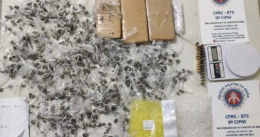 Artigo: Homem é preso com mais de 800 porções de drogas na Fazenda Grande do Retiro