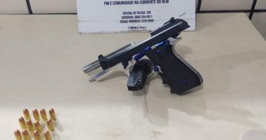 Artigo: Ação preventiva da 70ª CIPM flagra criminoso com pistola