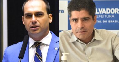 Artigo: “Não subiria num palanque com ACM Neto”, dispara Eduardo Bolsonaro