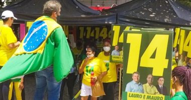 Artigo: Candidato bolsonarista em Lauro de Freitas, Mauro Cardim atrai multidão em ato