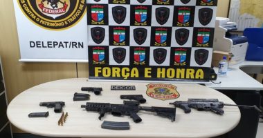 Artigo: Polícia Federal prende 8 pessoas e armamento em operação