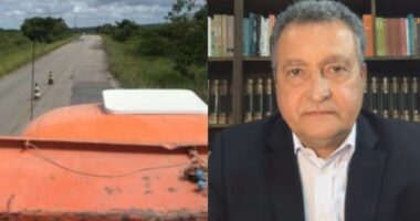 Artigo: Cansados de esperar por Rui, moradores tapam buracos de estrada estadual