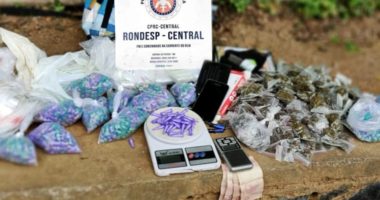 Artigo: Homem é preso com 1,8 mil porções de drogas