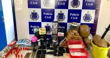 Artigo: Polícia apreende mais de 20 kg de drogas em Irecê