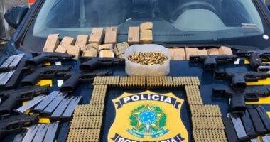 Artigo: PRF registra alta de 290% em apreensão de pistolas nas rodovias baianas