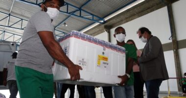 Artigo: Avião com quase 130 mil doses da vacina de Oxford chega à Bahia