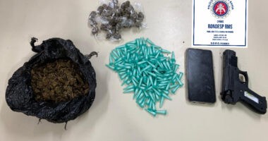 Artigo: Traficantes são capturados com revólver e simulacro em Lauro de Freitas