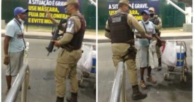 Artigo: Toque de recolher: vídeo registra ação truculenta da PM com ambulante