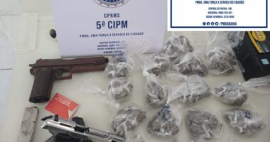 Artigo: Vera Cruz: Homem é preso com porte ilegal de arma e drogas