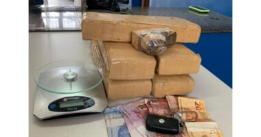 Artigo: Polícia apreende carro blindado e drogas com foragido da Justiça