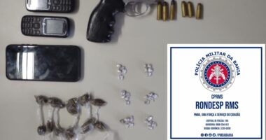 Artigo: Simões Filho: homem é preso após tirar selfie armado