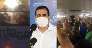 Artigo: Em vídeo, mulher denuncia pontos de ônibus lotados em Salvador