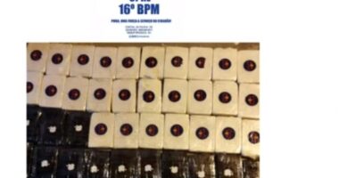 Artigo: Homem é preso em flagrante com 42 kg de cocaína; criança estava no carro