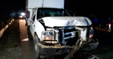 Artigo: Mulher morre em colisão entre motocicleta e caminhão na BR 101