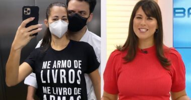 Artigo: Após crítica a Bolsonaro, Jéssica Senra usa camisa com “me livro de armas”