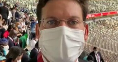 Artigo: Em Tóquio, João Roma assiste abertura dos Jogos Olímpicos