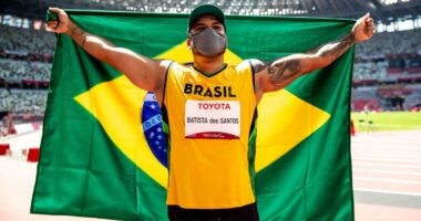Artigo: Claydiney dos Santos é bicampeão paralímpico no lançamento de disco