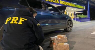 Artigo: Polícia apreende drogas após perseguir casal que tentou furar blitz