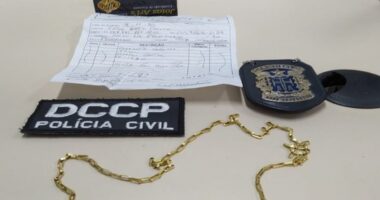 Artigo: Suspeitos de assalto são presos após anúncio de joia roubada na internet