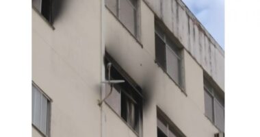 Artigo: Apartamento é atingido por fogo em prédio na Barra