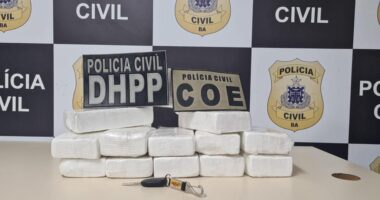 Artigo: Homem é preso com carga de cocaína avaliada em R$ 300 mil