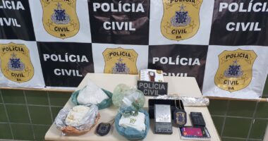 Artigo: Senhor do Bonfim: homem é preso após usar barbearia para vender drogas