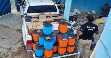 Artigo: Polícia apreende mais de 800 kg de explosivos na Chapada Diamantina