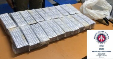 Artigo: Encruzilhada: homem é preso com 15 mil comprimidos de rebite