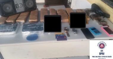 Artigo: Feira de Santana: homem é preso flagrado com 10 quilos de drogas no porta-malas de carro