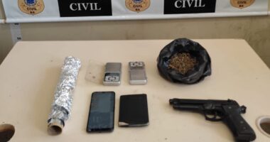 Artigo: Trio é flagrado com drogas em Santo Antônio de Jesus