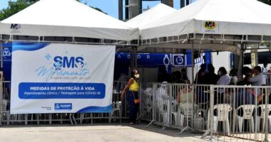 Artigo: Covid-19: pontos para testagem rápida seguem em São Caetano e Brotas, em Salvador