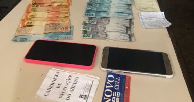 Artigo: Dupla é presa após fazer compras com notas falsas