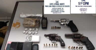 Artigo: PM apreende seis armas em menos de 24 horas