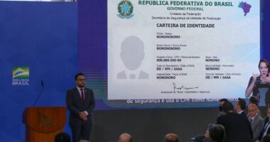 Artigo: Governo lança carteira nacional de identidade com registro único