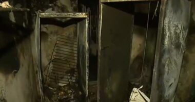 Artigo: Prédio é atingido por incêndio; morador fica ferido ao tentar escapar das chamas