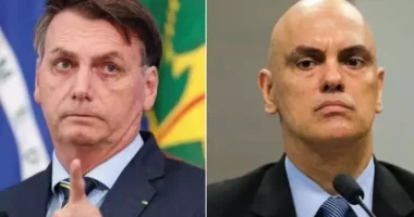 Artigo: Bolsonaro acusa Moraes de ser parcial por estar presente na diplomação de Lula