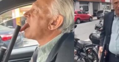 Artigo: Homem lambe escopeta em apoio a Bolsonaro e pede golpe