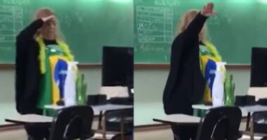 Artigo: Professora bolsonarista é demitida após fazer saudação nazista