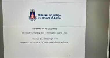 Artigo: Milhares de baianos podem ser prejudicados por falhas do PJE e sua má gestão pelo TJBA, aponta Associação dos Magistrados da Bahia